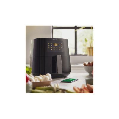 PHILIPS Essential Airfryer XL HD9280/70 Frieteuse à Air Chaud Connecté Tecnologie Rapid Air 6,2 l 2000W