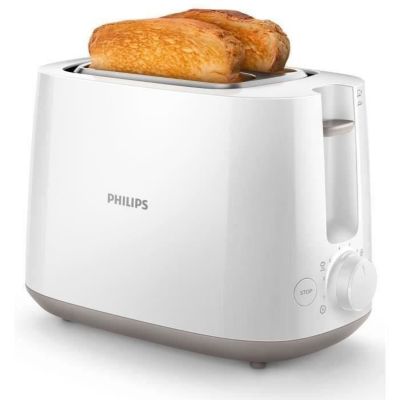 PHILIPS HD2581/00 Grille-pain 2 fentes - 830 w - Blanc