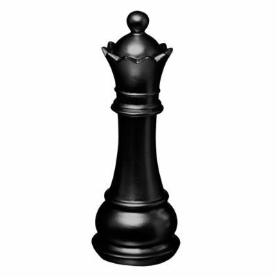 Pièces d'échecs Suite - résine - Noir- Atmosphera