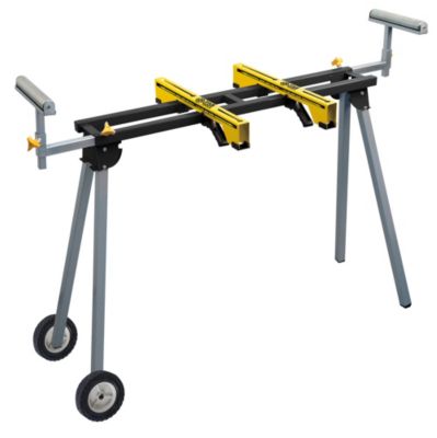 Piètement universel pour scie à onglet roulant L 100cm H 86cm 100Kg