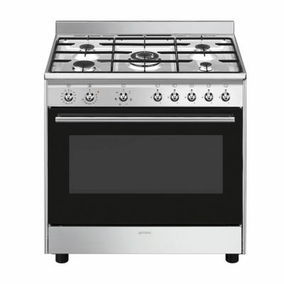 Piano de cuisson gaz 115 L L. 60 x H. 90 cm CX90GM Smeg inox