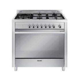 Piano de cuisson mixte 104l 5 feux inox Glem GX960CVIX