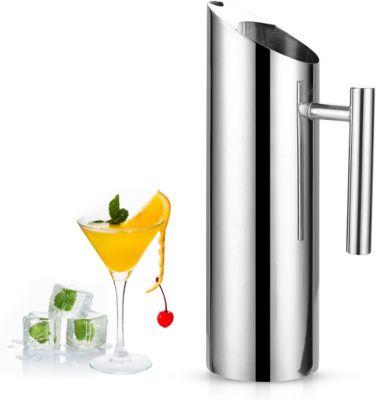 Pichet à eau en acier inoxydable 1,5 L