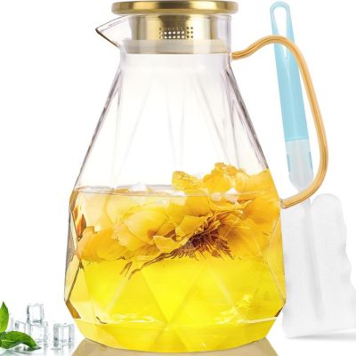 Pichet en Verre 1,6 L avec Couvercle