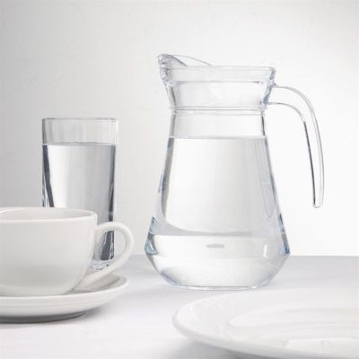 Pichet en Verre 1 L - Lot de 6 - Olympia