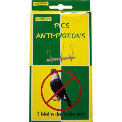 Pic anti pigeon en inox pas cher sur Novoo