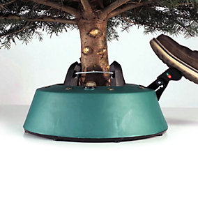 PUDO Pied de sapin de Noel: support pied sapin de Noël avec réserve d'eau, pied de sapin avec roulettes metal pour arbres jusqu'à 2 m de tronc 3 à 12 cm PUDO Pied de sapin de Noel: support pied sapin de Noël avec réserve d'eau, pied de sapin avec roulettes metal pour arbres jusqu'à 2 m de tronc 3 à 12 cm