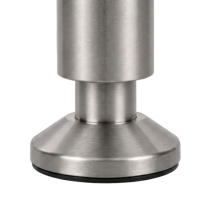 Pied ajustable Diall ø38 x 100-118 mm aluminium