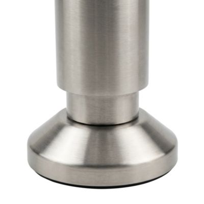 Pied ajustable Diall ø38 x 120-138 mm aluminium