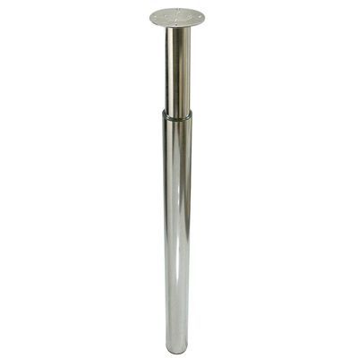 Pied ajustable Diall ø60 x H. 700-1000 mm chrome