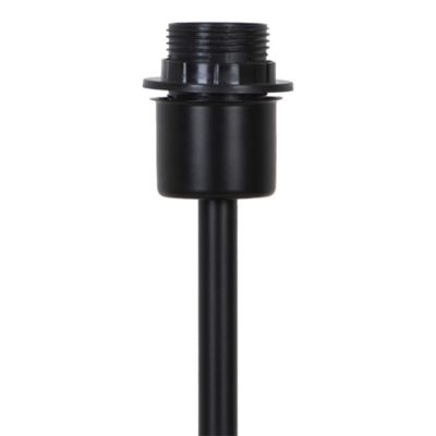Pied de lampe à poser noir E27 Ø15 x H.33cm 25W GoodHome Willet