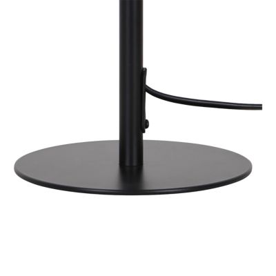 Pied de lampe à poser noir E27 Ø15 x H.33cm 25W GoodHome Willet