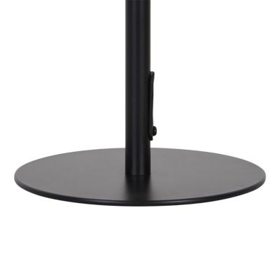 Pied de lampe à poser noir E27 Ø15 x H.33cm 25W GoodHome Willet