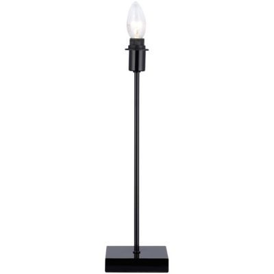 Pied de lampe Colours Timor noir h.34cm 40w