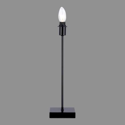 Pied de lampe Colours Timor noir h.42cm 40w