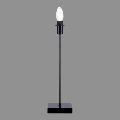Pied de Lampe Noir H:22cm // Petit pied de lampe noir // Pied lampe de  chevet