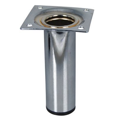 Pied de meuble Diall H. 100 mm x ø 30 mm chromé