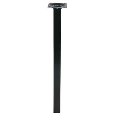 Pied de meuble Diall noir 25 x 25 x H. 100 mm