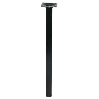 Pied de meuble Diall noir 25 x 25 x H. 150 mm