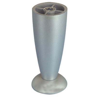 Pied de meuble ogive H. 115 m mx ø 38 mm