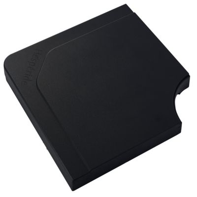 Pied de parasol dalle carré noir Hesperide Stacio 25kg