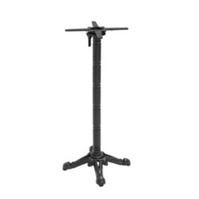 Pied de table avec système inclinable 108 cm en fonte noir  Oviala