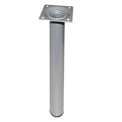 Pied de table Diall ø3 x H. 80 cm gris
