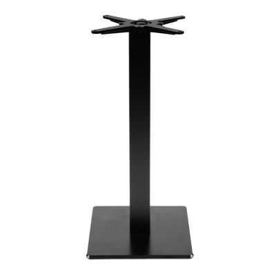 Pied de table pour mange-debout h110cm modèle Milan noir - Restootab