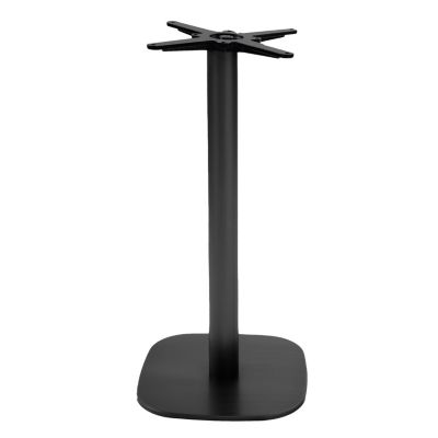 Pied de table pour mange-debout h110cm modèle Round noir - Restootab
