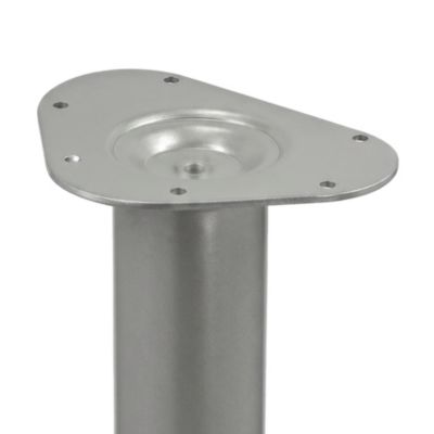 Pied de table réglable Diall ø6 x H. 87 cm gris