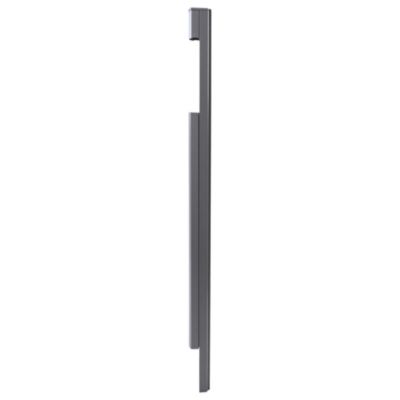 Pied latéral à sceller Gris anthracite mat sablé REN 0206MS