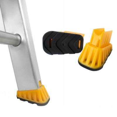 Pieds antidérapants pour échelles domestiques en CAOUTCHOUC 33x20 mm et 40x20 mm SET de 4