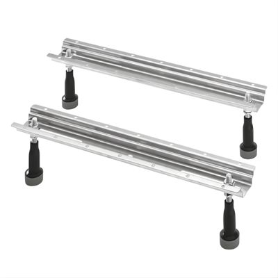 Pieds pour baignoire DURAVIT Gris 55x8,5x13 cm