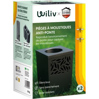 Piège à moustiques anti-ponte Wiliv x Home Defense