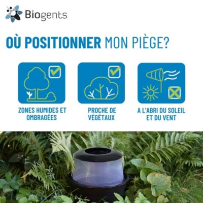 Piège à moustiques Biogents BG-GAT Reflect Tech (lot de 2)