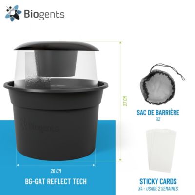 Piège à moustiques Biogents BG-GAT Reflect Tech (lot de 2)