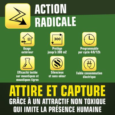 Piège anti-moustiques d'extérieur Master Trap Kpro