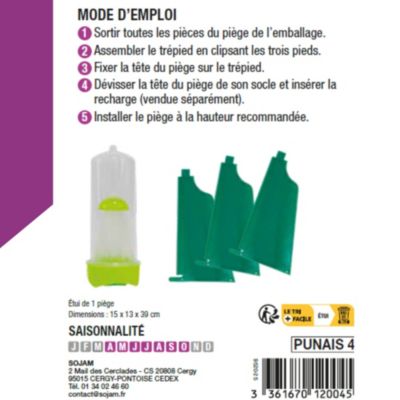 Piège spécial punaises diaboliques Acto