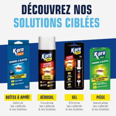 Pièges à cafards et blattes Kapo vert (x 5)