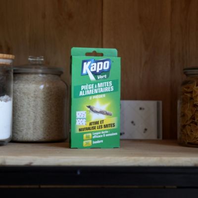 Kapo piège adhésif contre les mites alimentaire x2 aide à lutter contre les  mites