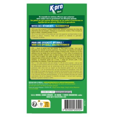 2 Pièges Collants à Mites Vestimentaires – Ref.28335 – Aeroxon – Grande