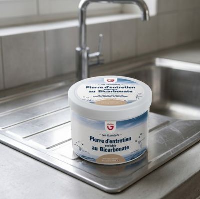 Pierre blanche d'entretien au bicarbonate 400 g Gerlon