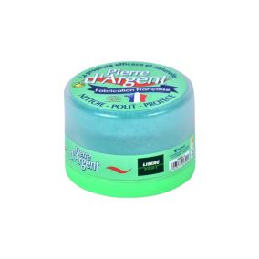 Pierre d'argent nettoie, polit et protège 200g
