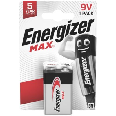 Pile Alcaline 6LR61 9V Max Energizer