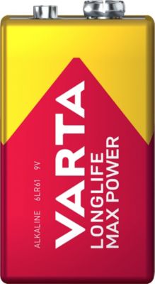 Pile alcaline 9V (PP3) Varta Long-life Max Power