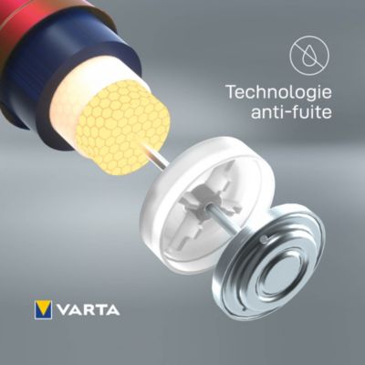 Pile alcaline 9V (PP3) Varta Long-life Max Power