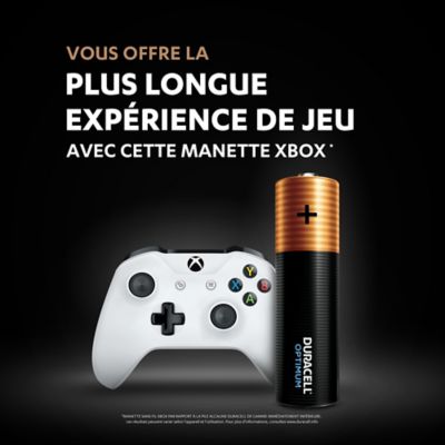 Pile alcaline AA (LR6) Duracell Optimum, lot de 8