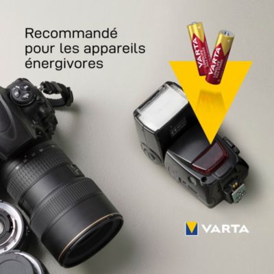 Pile alcaline AA (LR6) Varta Long-life Max Power, lot de 8