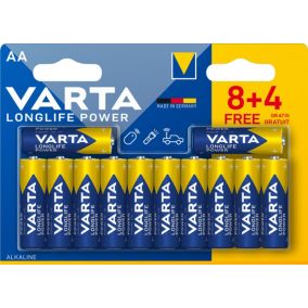 Achetez des Varta R6 AA Piles 1.5V Alcaline - Bleu (4) chez HBS