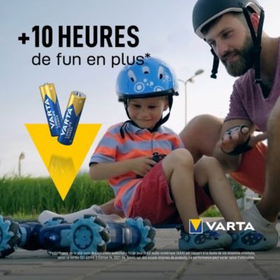 Pile alcaline AA (LR6) Varta Long-life Power, lot de 4